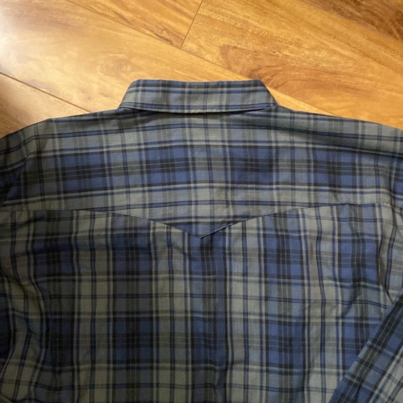 🤠 Western Craft Plaid Snap-Down - Picture 10 of 11